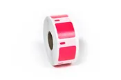 1" x 1" Dymo LW Multi-Purpose Labels, Square - Red