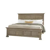 Artisan & Post Carlisle 157 King Window Pane Bed - Natural Grey