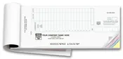 100018 Classic Design Booked Deposit Tickets 8 7/8 x 3 3/8"