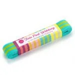 2yd Lime and Turq-1in wide-Tula Pink Webbing