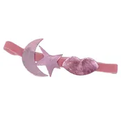 atsuyo et akiko serendipity leather headband pink