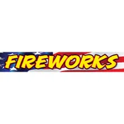 3′ x 20′ PATRIOTIC “FIREWORKS” Vinyl Banner