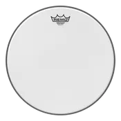 12″ Remo Ambassador White Suede BA-0812-WS