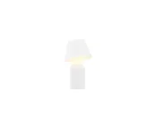 Guy Lantern Portable Table Lamp | Matte White or Black Rechargeable LED Light — Design Warehouse