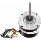 5.5" AC Condenser Motor; 208-230V, 1/4 HP, 1075 RPM, 1 Speed, EM3728F