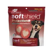 Ark Naturals SoftShield Protection+ Brushless Toothpaste Dental Chews for Small Dogs, 12-oz