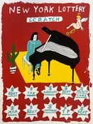 "New York Lottery" Print by Yusuke Okada