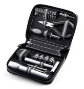 22 Piece Fix It Kit Toolset, Black