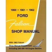1961-1963 Falcon Shop Manual