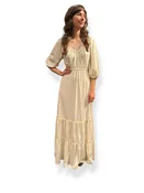 1970s Gunne-like Dress S
