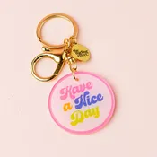 Acrylic Keychain-Have a Nice Day