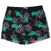 Alli in Black - Men's 5" Happy Hour Swim Trunks