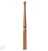 3″ Classic Pin Top Volute Newel
