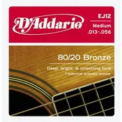 D’Addario EJ12 80-20 Bronze Medium