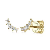 5 Stone Diamond Earrings