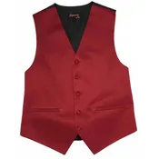 Apple Red Men’s Satin Vest Spencer J’s