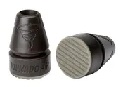 Tornado AIR/Rain Fatigue-Reducing Wet-Slip Resistant Crutch Tips (pair)