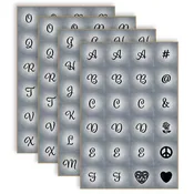 Art Sheets - Script Letters