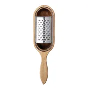 Acacia Wood & Stainless Steel Grater