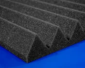 12" x 12" x 2" Acoustic Wedge Foam-Charcoal