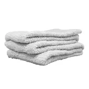 3-Pack: 16" x 19" Ribbed Terry Cloth Towels for Metal Polishing
