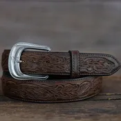 Bison Tooled Oak Leaf