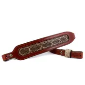 The Ultimate Hunter’s Heirloom: Exotic Rattlesnake & Bison Rifle Sling