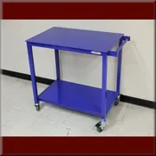 Cart Model <span style="color: #9900ff"><strong>MC-109P-STL</strong></span> <br> – Tube Steel Frame Cart with Steel Top & Shelf…