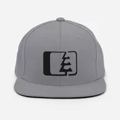 Black Logo Snapback Hat
