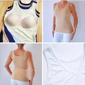 The V-neck Mastectomy Tank Top