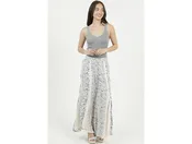 Angie Women's Lace Inset Flare Leg Pant