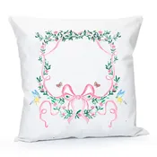 17" X 17" BLUE BIRD PILLOW