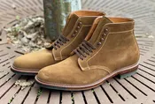 Alden 4511HC Plain Toe Boot Snuff Suede — Ealdwine Raleigh