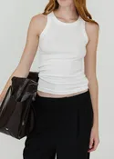 Anine Bing Eva Tank in White