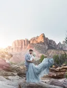 Mae Hand Painted Wedding Dress