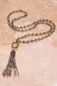 Athena Necklace in Smoke