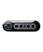 5 Button Replacement Power Recliner & Power Headrest Switch with Home button & USB C - AC108-2MA-2UQ01 Black