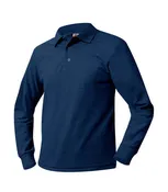 Bishop Dunn L/S Knit Shirt w/logo : Adult Sizes