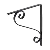 106 Iron Mailbox Bracket – Black
