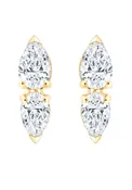 10K YG STUD EARRINGS ER 33707-1YC