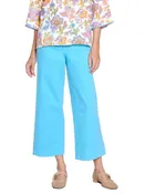 A La Carte Turquoise Wide Leg Pull On Pant