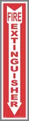 F184F 18 x 4 Fire Extinguisher Locator Sign