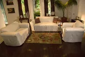Reversible One-Piece Slipcover