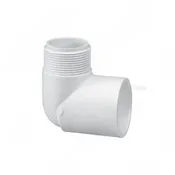 1 1/4" Schedule 40 PVC 90 Street Elbow MPT x Slip