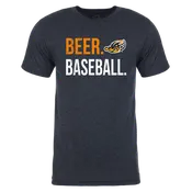108 Beer Baseball Navy Tee