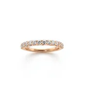 U-Setting Diamond Wedding Band