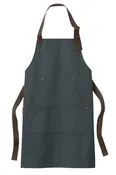 A903 Two-Tone Heavyweight Cotton Duck Workwear Apron with Pockets <br>starting at