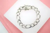10mm Diamond Cut Figaro Chain (I364)