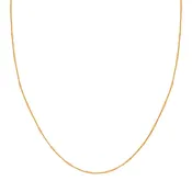 16'' Fancy Yellow Gold Chain 1MM