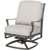 Bel Air High Back Swivel Rocking Lounge Chair | Gensun Casual